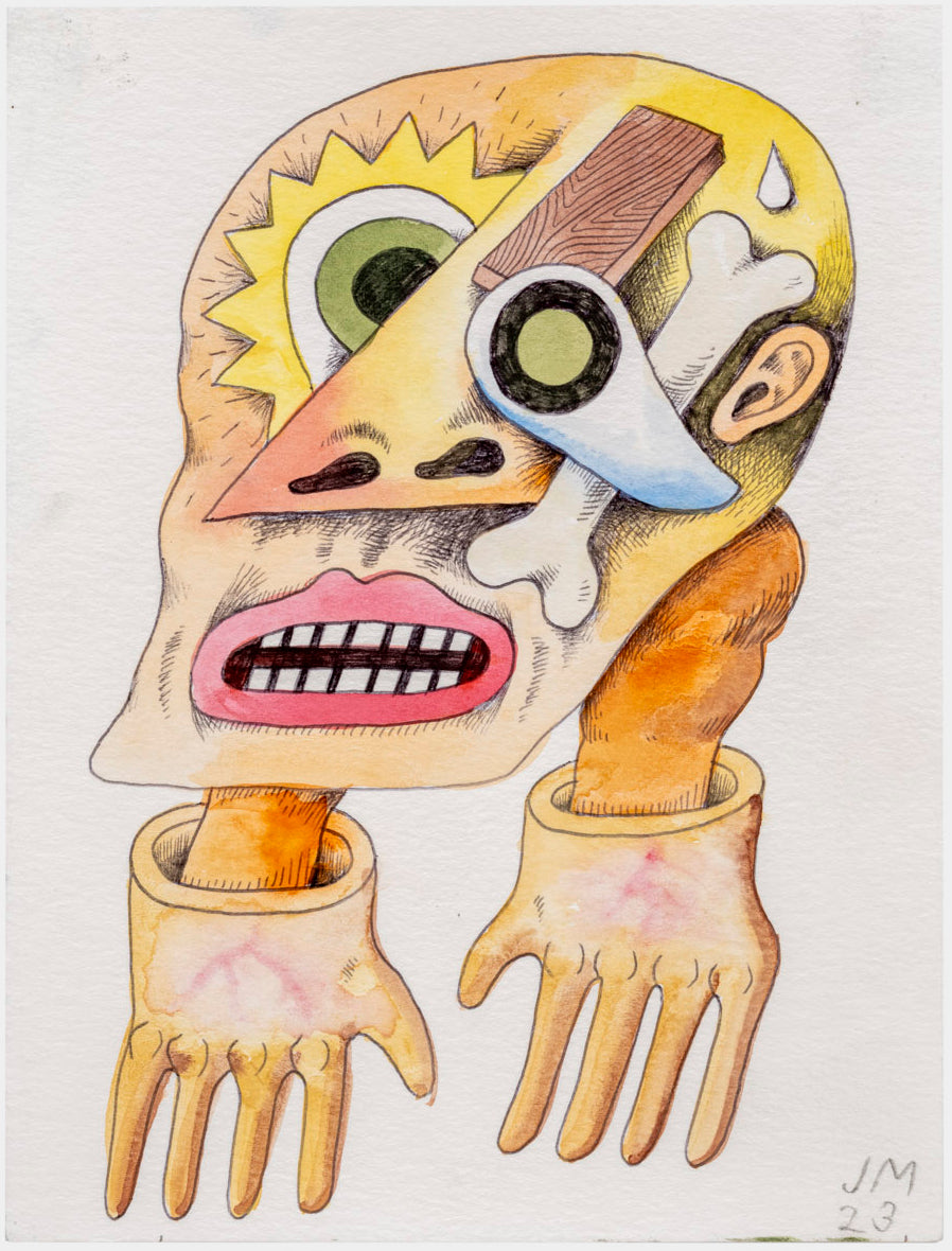 011 - "Non-Functional Solutions" Watercolor Painting by Jim Mooijekind