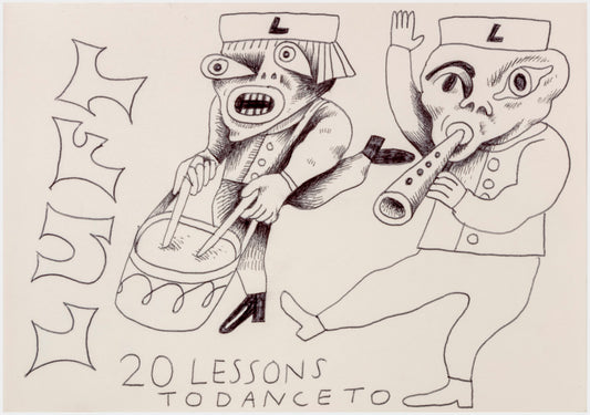 064 - "LUFT 20 Lessons to Dance To" Drawing by Jim Mooijekind