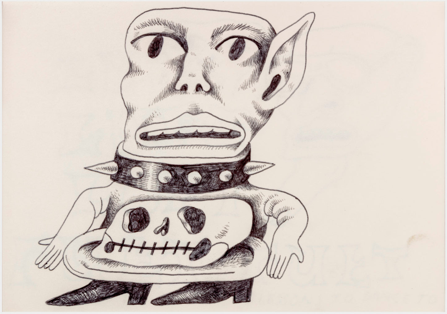 069 - "Goblin Servant" Drawing by Jim Mooijekind