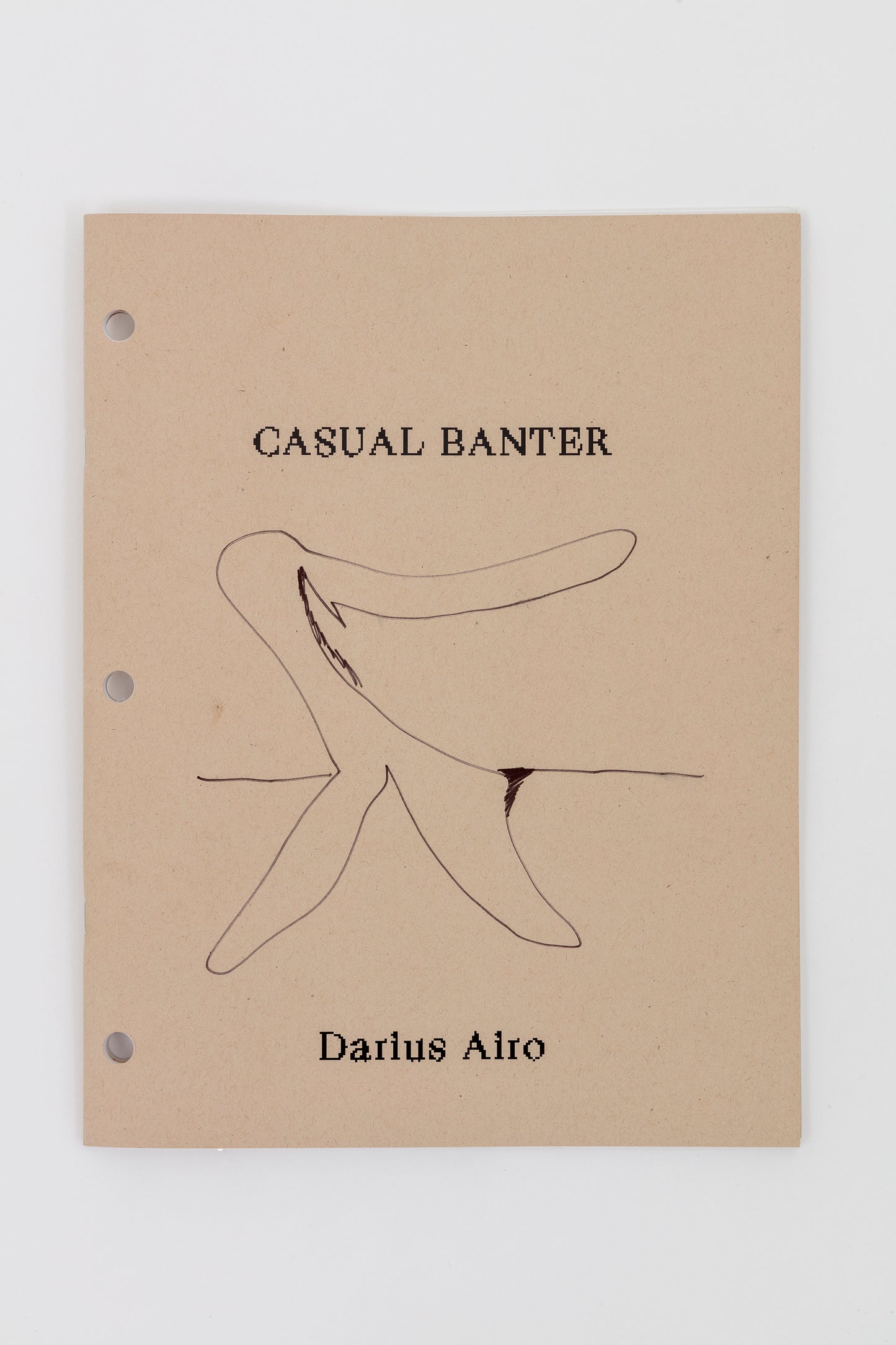 Darius Airo “Casual Banter” zine #s 1-50 (w/drawings)
