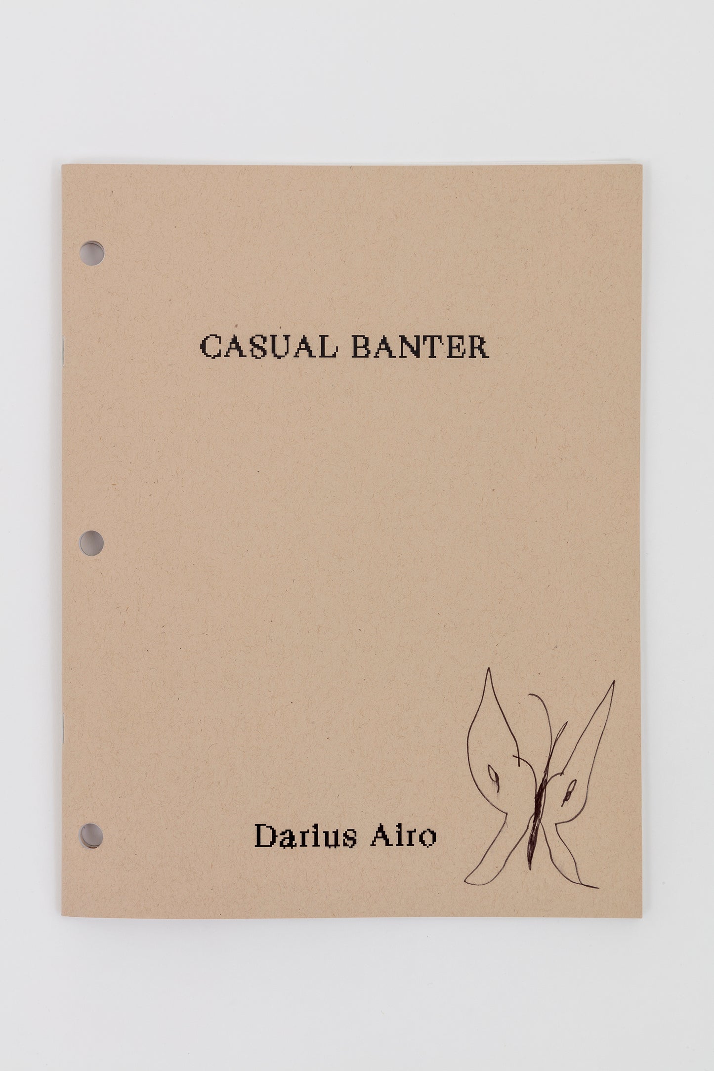 Darius Airo “Casual Banter” zine #s 1-50 (w/drawings)