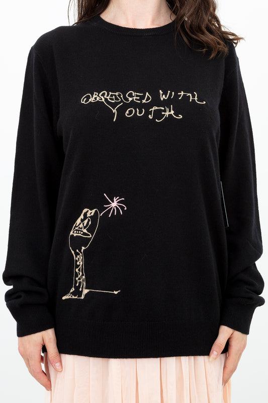 Obsessed with Youth Sweater - Darius Airo X Jules Blackbird